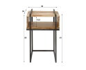 Nachtkastje Timber open vak edge acacia