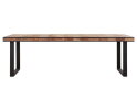Dining table Cosmo rectangular,78x225x100 cm, recycled teakwood