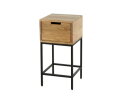 Nachtkastje Flat acacia small - naturel