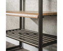 Garderobemeubel roede Luno - Drift Brown Powdercoated