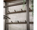 Garderobemeubel roede Luno - Drift Brown Powdercoated