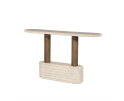 Sidetable Kyan 130x32cm - beige | Eleonora