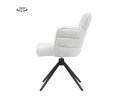 Rumo Armstoel - fabric ATS118-2 ecru (draaibaar)