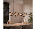 Hanglamp 4L Loop - Artic zwart