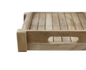 Tray teak dienblad - 30x40x7 - Naturel - Teak