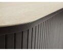 TV meubel Enna eiken 180 cm - Dark espresso - keramiek