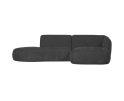 Polly Chaise Longue Rechts Grijs - WOOOD Exclusive
