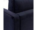 1 zits fauteuil, stof Smooth Velvet, S917 blauw