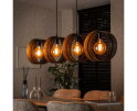 Hanglamp 4L ring geperforeerd - Charcoal