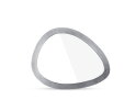 Medium Nickel Egg-shaped Mirror