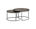 Salento salontafel, set van 2, Black Antique - Mix & Match Collection