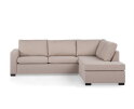 Hoekbank Eleven rechts By-Olaf – 3-zits met hoek rechts – Stof Inari 22 Beige – 252x194 cm