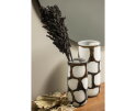 Blair Handgemaakte Vaas Xl Glas Zwart/wit - WOOOD Exclusive