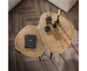 Salontafel Trinity set van 2 driehoekig metallic - Brons antiek