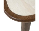 Salontafel Gabi 100x100cm - bruin | Eleonora