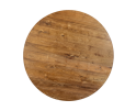 Ronde Eettafel Teakhout met Bolpoot "Bali"-&Oslash;100 cm