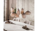 Hanglamp Altura 4+3L - Sienna bruin-frosted