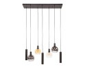 Hanglamp 4+3L Sfera tricolore - Artic zwart