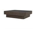Salontafel Jip large 100x100cm - bruin | Eleonora