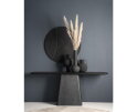 Sidetable Aron 180x40cm - zwart | Eleonora