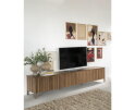 TV meubel Jake drs 264x47cm - bruin | Eleonora
