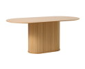 Eettafel Nola ovaal 180 cm eikenhout - Naturel
