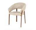 Chair Sedia with armrest - brown | BY-BOO