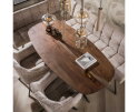 Eettafel Arhus Solid 150 - Massief acacia bruin