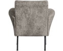 Muse Fauteuil Grof Geweven Stof Taupe - BePureHome
