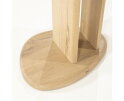 Bijzettafel Lori 46x35cm - naturel | Eleonora
