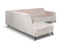 Hoekbank Milena Beige - Astra 3 &ndash; Ottomane links &ndash; 274x210 cm