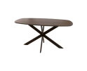 Eettafel Arhus Solid 150 - Massief acacia bruin