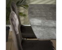 Eetkamertafel 160 ovaal blad - 3D betonlook grijs