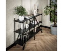 Wandkast 130cm 3 laags Piega - Grijs