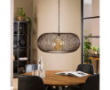 Hanglamp Copper twist &Oslash;70 cm - Zwart nikkel