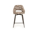 Barstoel Paris draaibaar Jupiter anodic bruin - Mosaic brown 15 - 65 cm