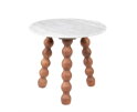 Side table Nelo 50x50cm - bruin | BY-BOO