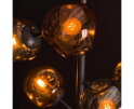 Vloerlamp 6L molecule mix glass - Artic zwart