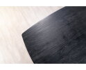 Eettafel Florence mangohout Deens ovaal 220x100 cm - Zwart | Sandblasted