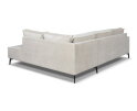 Hoekbank Valenzo Licht Beige - Memphis 4 &ndash; Ottomane Rechts &ndash; 265x210 cm