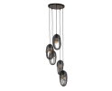 Hanglamp 5L open oog wire - Artic zwart