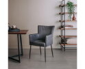Toledo Armstoel - fabric Savannah anthracite