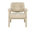 Lounge chair Knox - taupe | BY-BOO