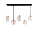 Hanglamp 5L diamond grain mix - Diamond glass