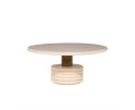 Salontafel Kyan 90x90cm - beige | Eleonora