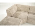 SEVN Ramona modulaire hoekbank -  U-bank Venga Liver - 466x247 cm - zelf samen te stellen
