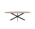 Eiken eettafel Ferris | Ovaal 240 cm | Naturel