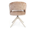 Eetkamerstoel Demi | Cinnamon | Poot Sand | Met armleuning