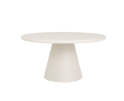 Mello Eetkamertafel rond wit 150 cm