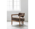 MUST Living fauteuil Kelly - Luxor Sand - Naturel - 75x73x73 cm
